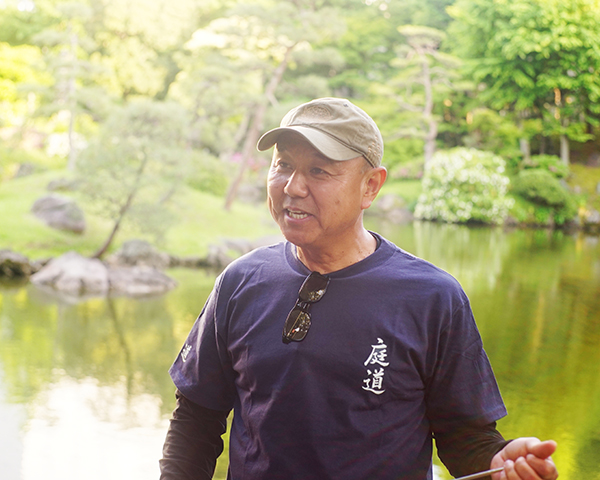 日本庭園見学